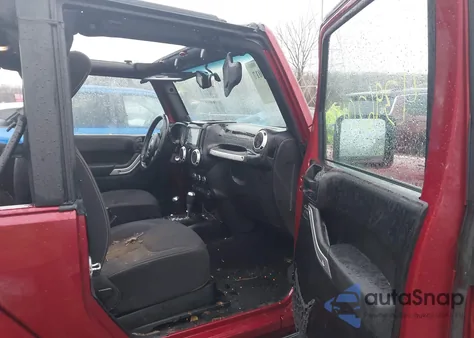 2013 Jeep Wrangler Sahara from USA, damaged, VIN 1C4AJWBG6DL558406